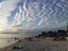 Playa del centro urbano en Isla Mujeres