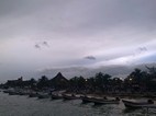Vista de Puerto Morelos desde el muelle