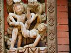 Figuras eróticas en el Templo de Pashupatinath