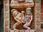 Figuras eróticas en el Templo de Pashupatinath