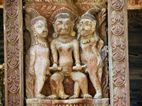 Figuras eróticas en el Templo de Pashupatinath