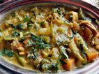 Veg mix curry rice, Casa Pagoda, Patan