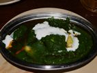 Palak panner, Rest KC's Cafe, Kathmandu