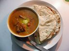 Fish tika masala with roti, Sanghat Toss and Tandori Rest, Pokhara