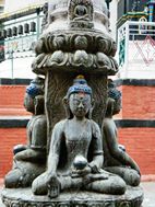 Alrededores Stupa de Kathesimbhu
