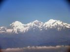 Vistas de la cordillera del Himalaya desde el Mountain Flight