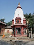 Shikhara junto al Templo de Gorakhnath