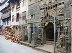 Templo de Bishwakarma, alrededor de Durbar Square