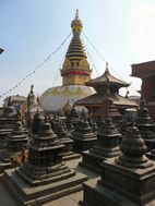 Jardin de chaityas, Swayambhunath