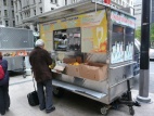 Puestos de comida en la calle