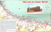 Muscat to Sohar Road