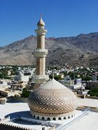 Mezquita de Nizwa desde el Fuerte
