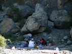 Picnic en el Wadi de Tanuf