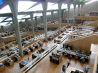 Interior de la Biblioteca de Alejandría