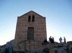 Capilla en la cumbre del Monte Sinaí