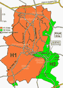 Hebron, zonas H1 y H2 