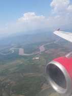 Vistas poco antes de aterrizar en Tarapoto