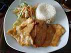 Pollo a la plancha, Restaurante Colibrí