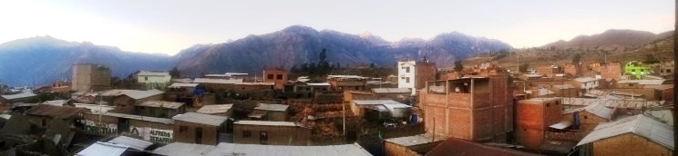 Vistas desde la azotea de Pachamama Homestay Vistas desde la azotea de Pachamama Homestay
