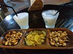 Pisco sour con acompañamiento