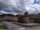 Plaza de Armas vista desde la Iglesia de la Compañia de Jesus