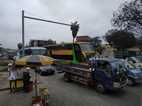 Saliendo de Lima en autobs