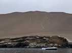 Geoglifo gigante en forma de candelabro