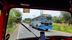 Sri Lanka desde el asiento de atras de un tuktuk
