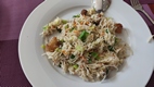 Fideos con marisco