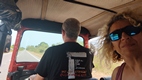 Sri Lanka desde el asiento de atras de un tuktuk
