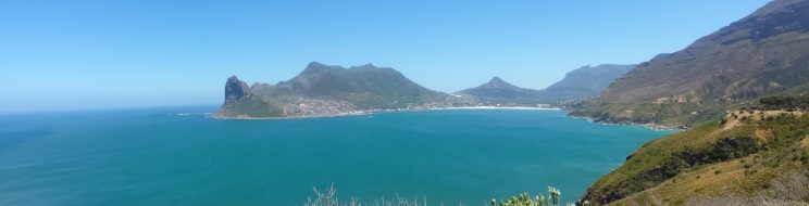 Vistas de Ciudad del Cabo desde Chapman's Peak