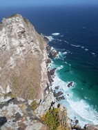 Vistas del acantilado de Cape Point
