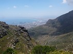 Vistas durante la ascensión de Platteklip Gorge
