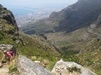 Vistas durante la ascensión de Platteklip Gorge