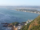 Vistas desde los acantilados conocidos como The Heads