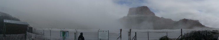 Sentinel Peak desde el parquing junto al refugio