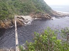 Puentes colgantes en Mouth Trail, Tsitsikamma NP
