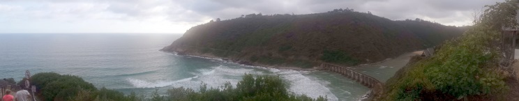 Vista panorámica de la costa junto a Wilderness