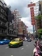 Yaowarat Rd. eje principal del barrio chino