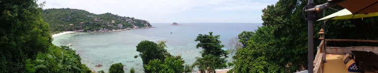 Vistas desde nuestra cabañaen Taatoh Seaview Vistas desde nuestra cabañaen Taatoh Seaview