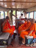 Slow boat entre Huay Xai y Luang Prabang
