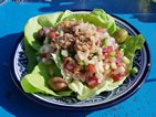 Ensalada tuniisene, Rest. Chargui, Sidi Bou Said