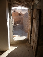 Puereta de palmera en Ksar Haddada