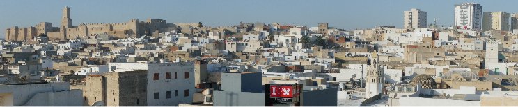 Sousse desde la azotea del Hotel Emira