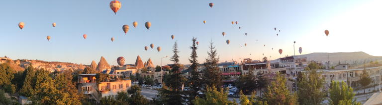 globos al amanecer en Goreme