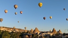 Globos al amanecer en Goreme