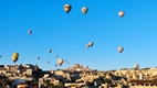 Globos al amanecer en Goreme