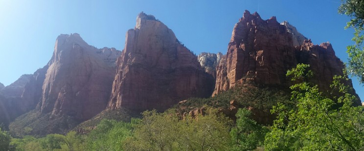 Los tres patriarcas, Zion National Park